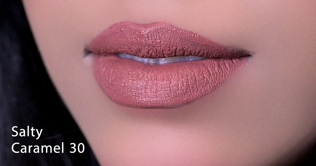KC Matte Liquid Lipstick, Long-Lasting, Kiss-Proof Salty Caramel 30
