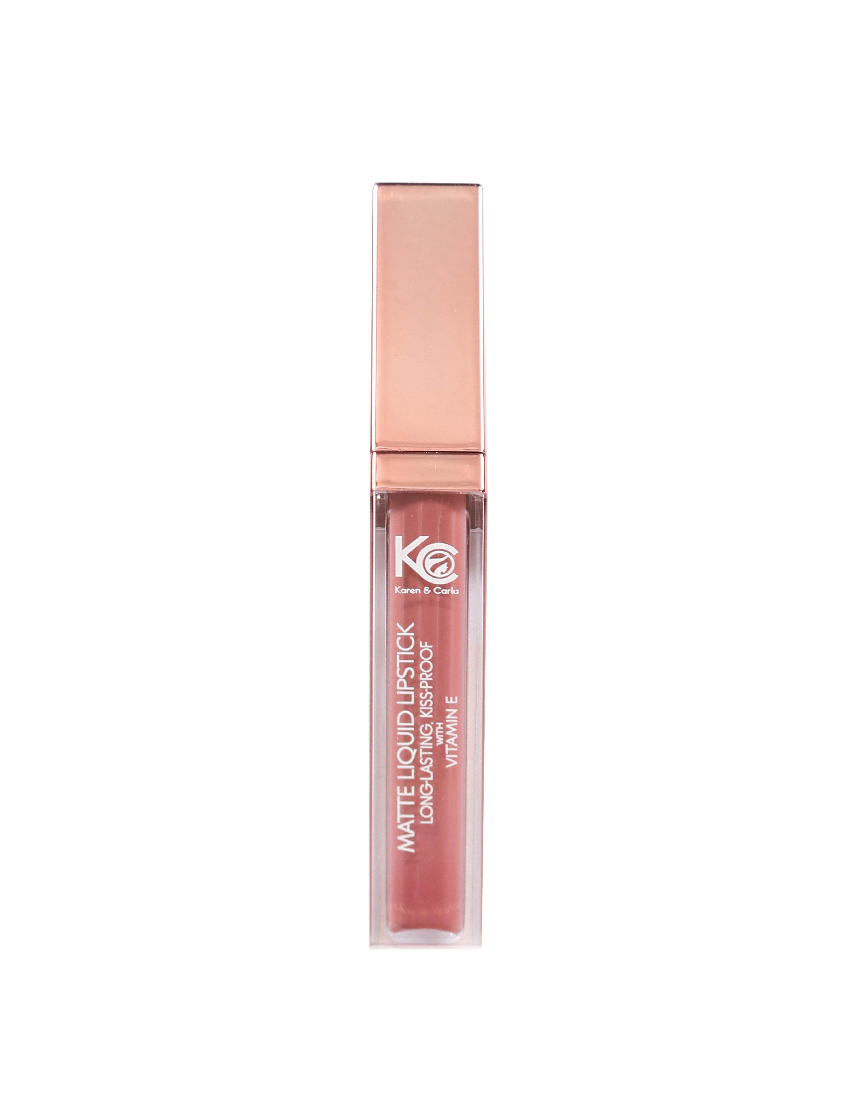KC Matte Liquid Lipstick, Long-Lasting, Kiss-Proof Cashmere 25