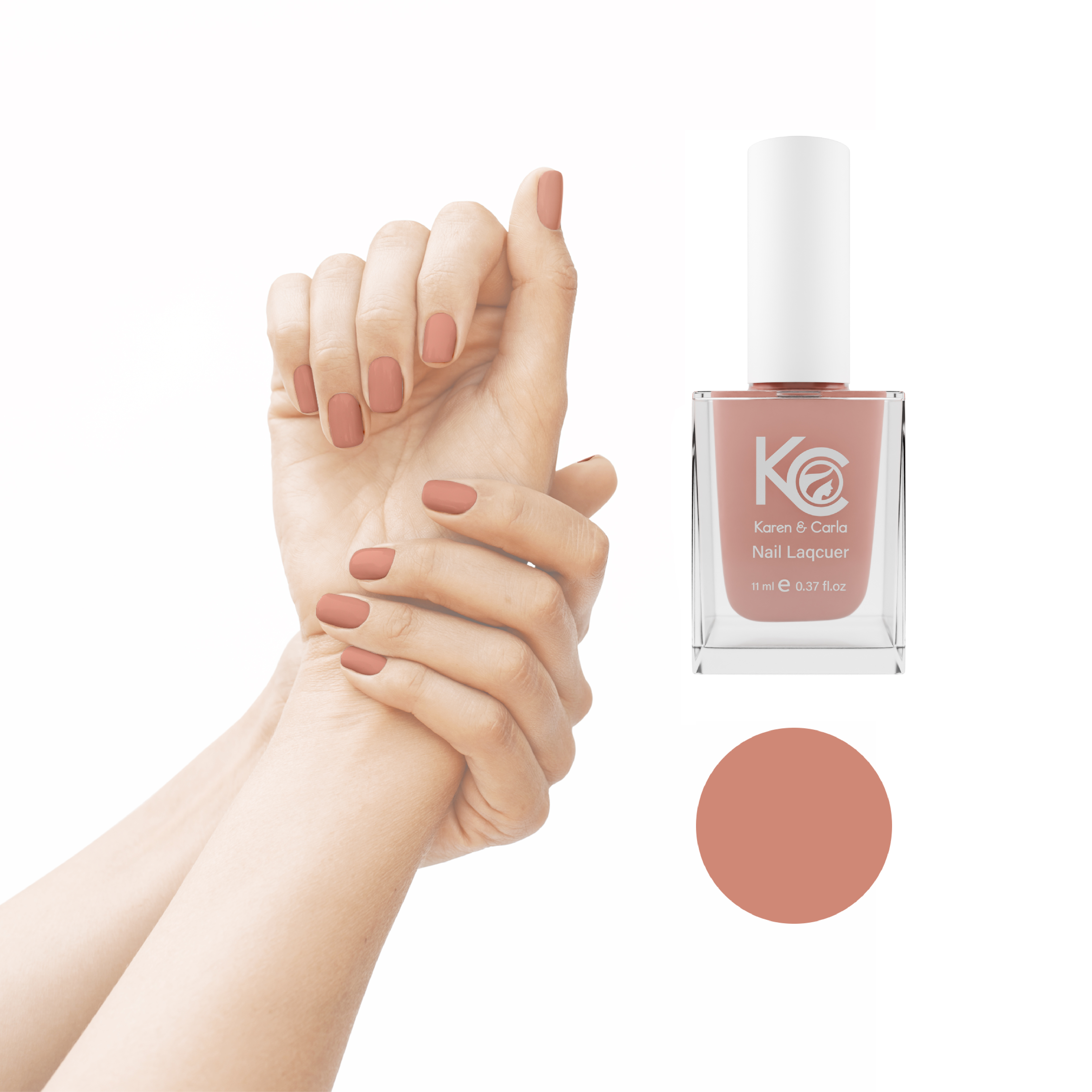 Karen and Carla Nail Lacquer Teddy Bear 125