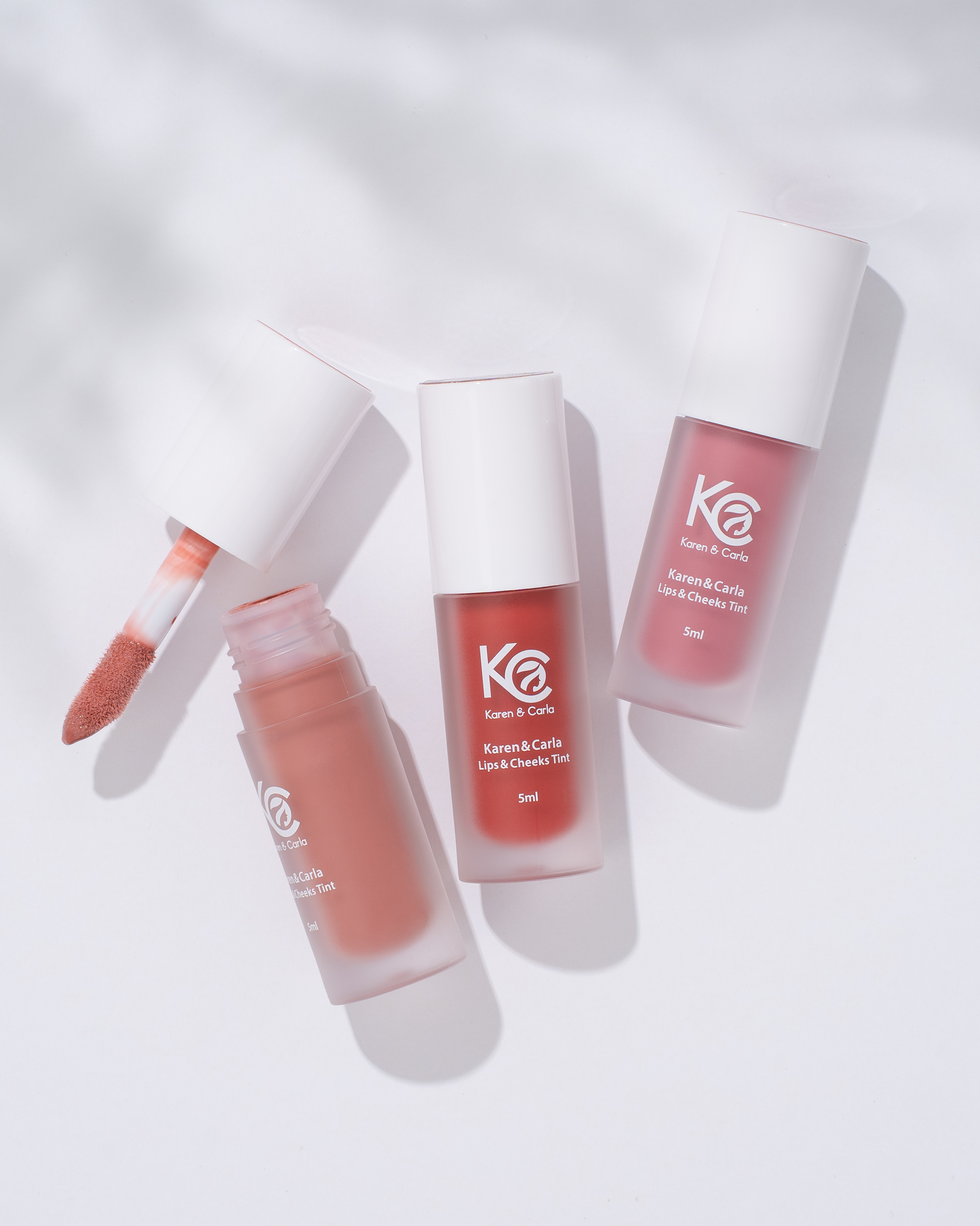 Karen & Carla Lips and Cheeks Tint Happy