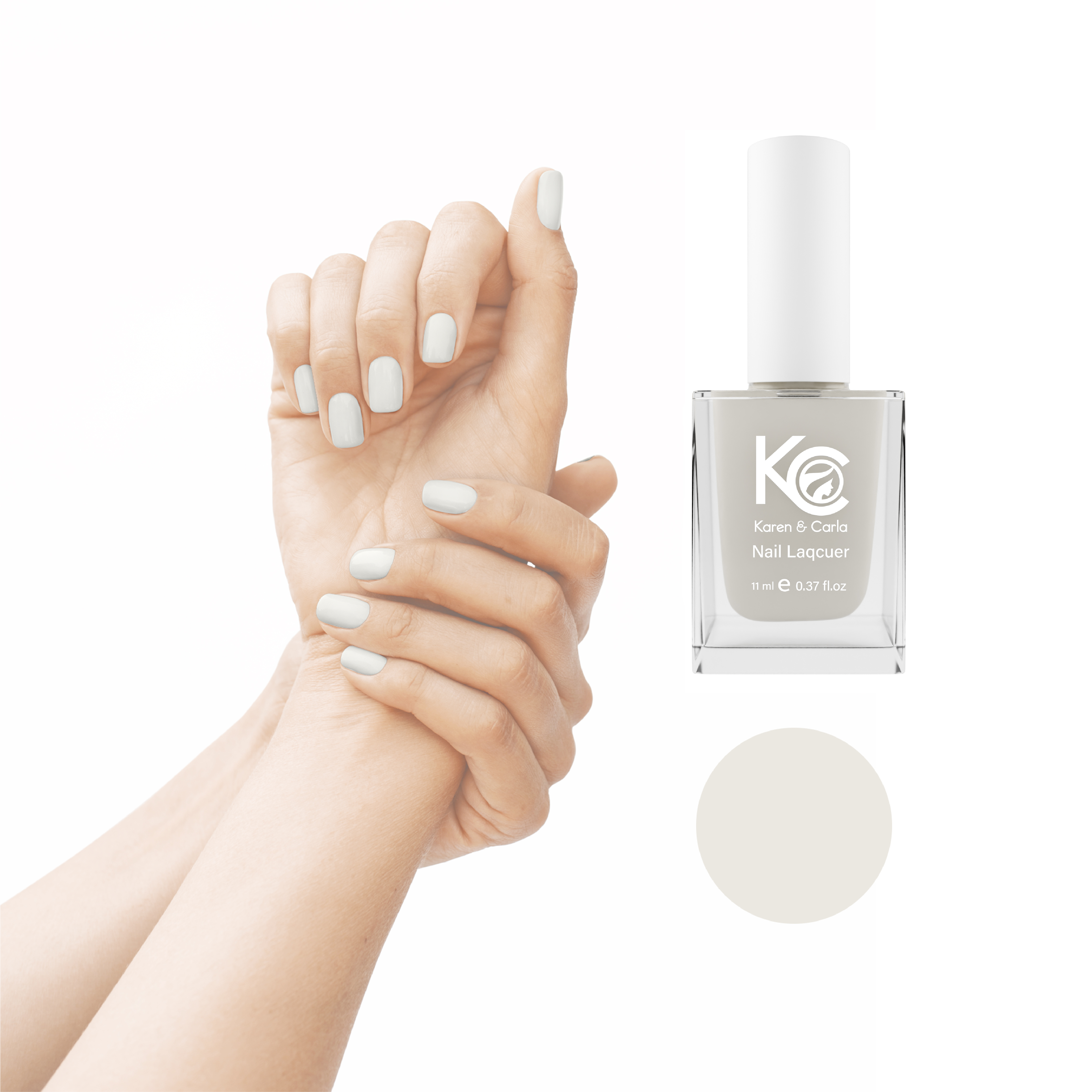 Karen and Carla Nail Lacquer Cotton 106