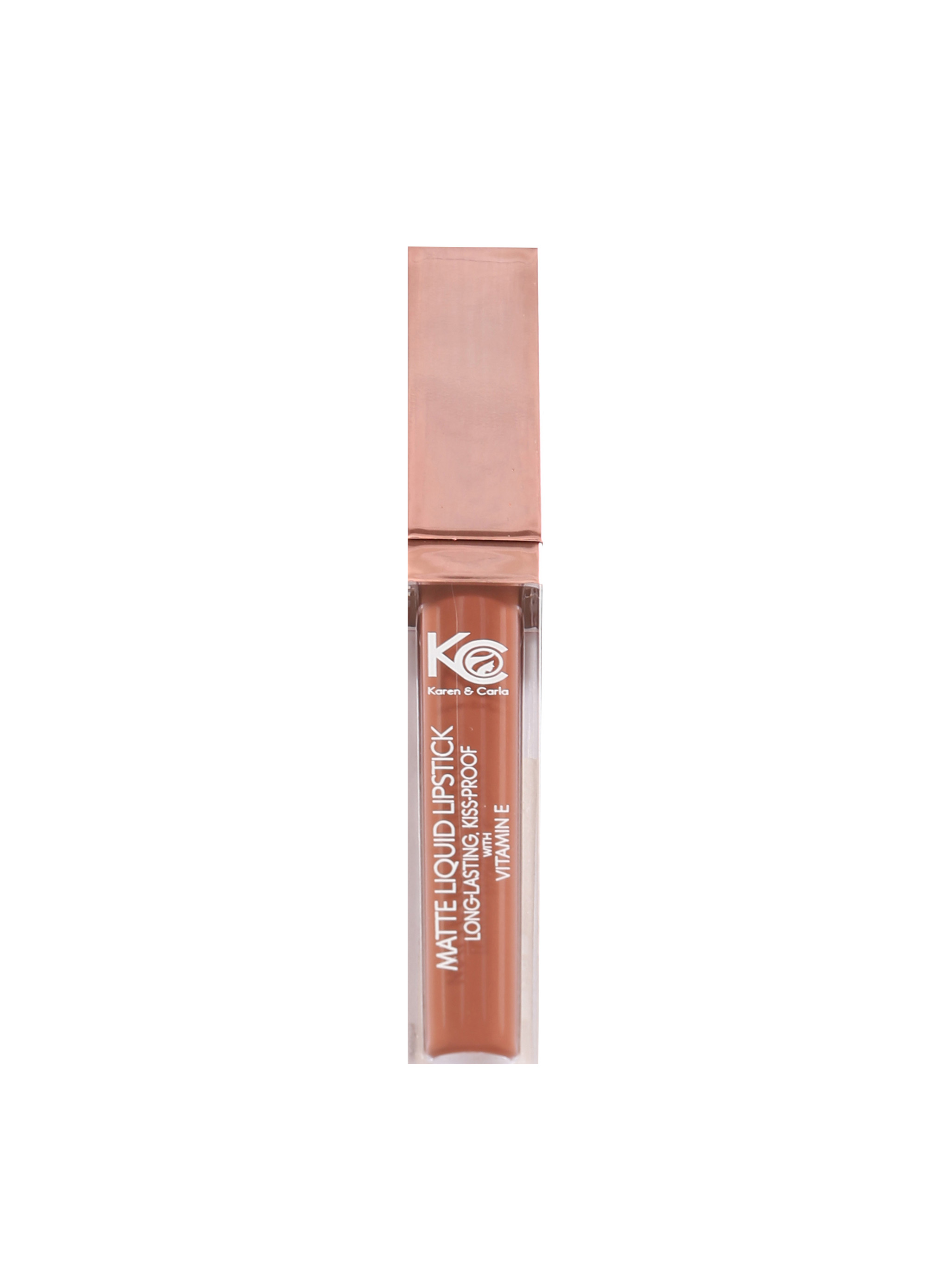 KC Matte Liquid Lipstick, Long-Lasting, Kiss-Proof Salty Caramel 30