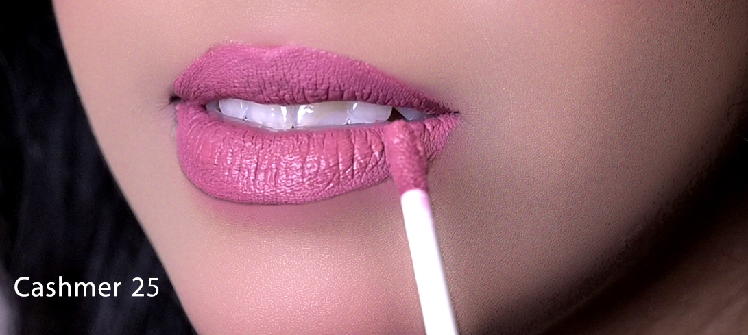 KC Matte Liquid Lipstick, Long-Lasting, Kiss-Proof Cashmere 25