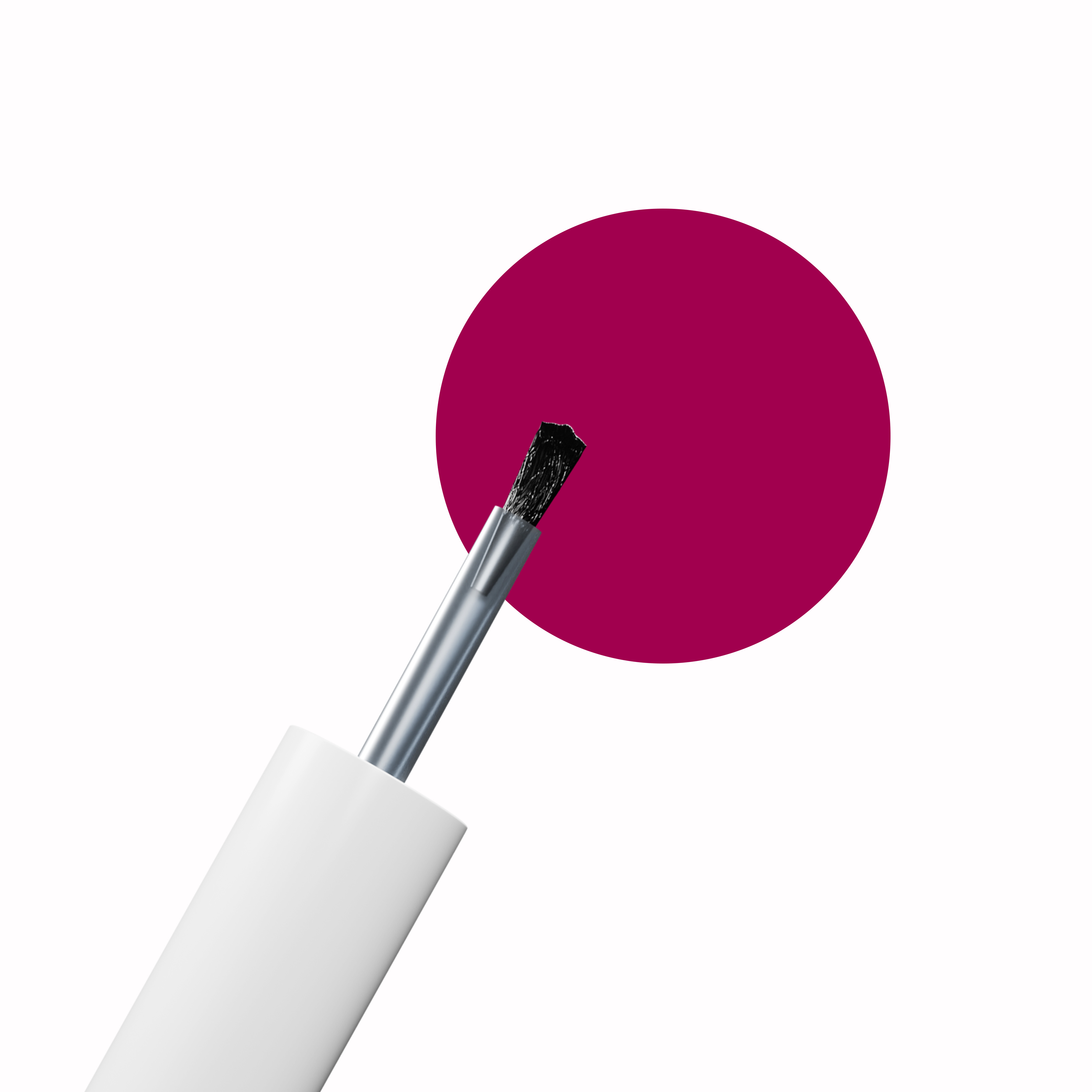 Karen and Carla Nail Lacquer hot pink 158