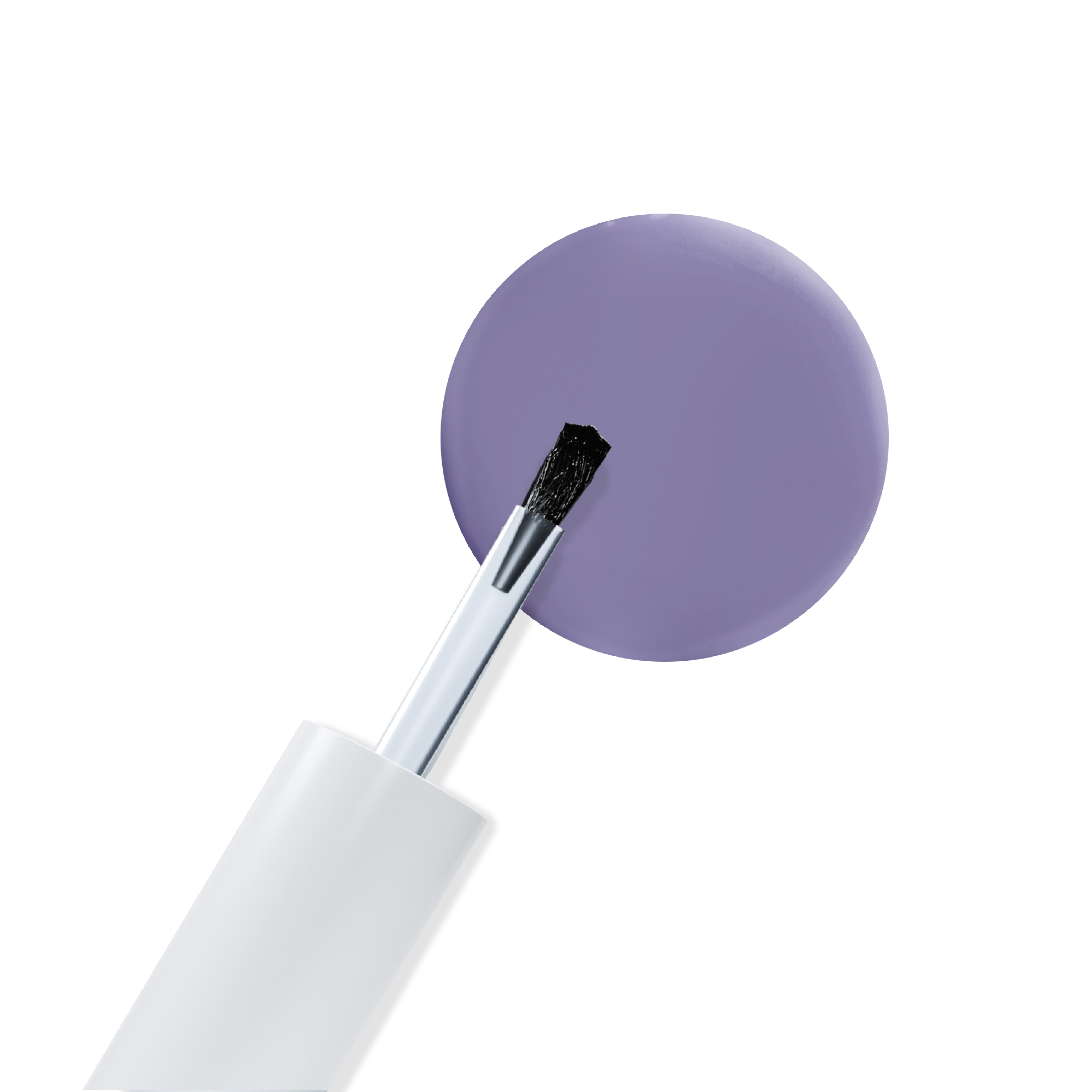 Karen and Carla Nail Lacquer Frosted Lavender 112