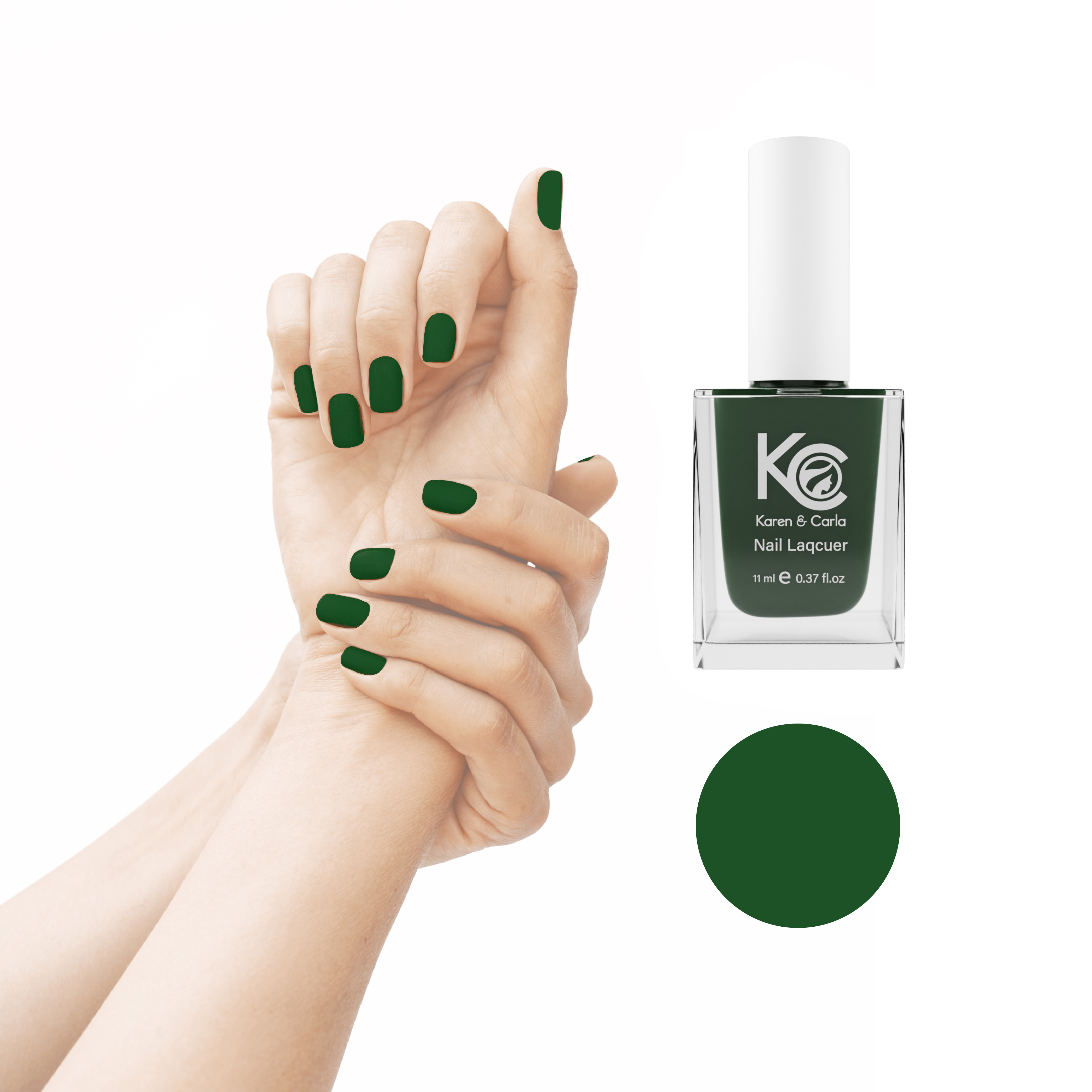 Karen and Carla Nail Lacquer forest 159