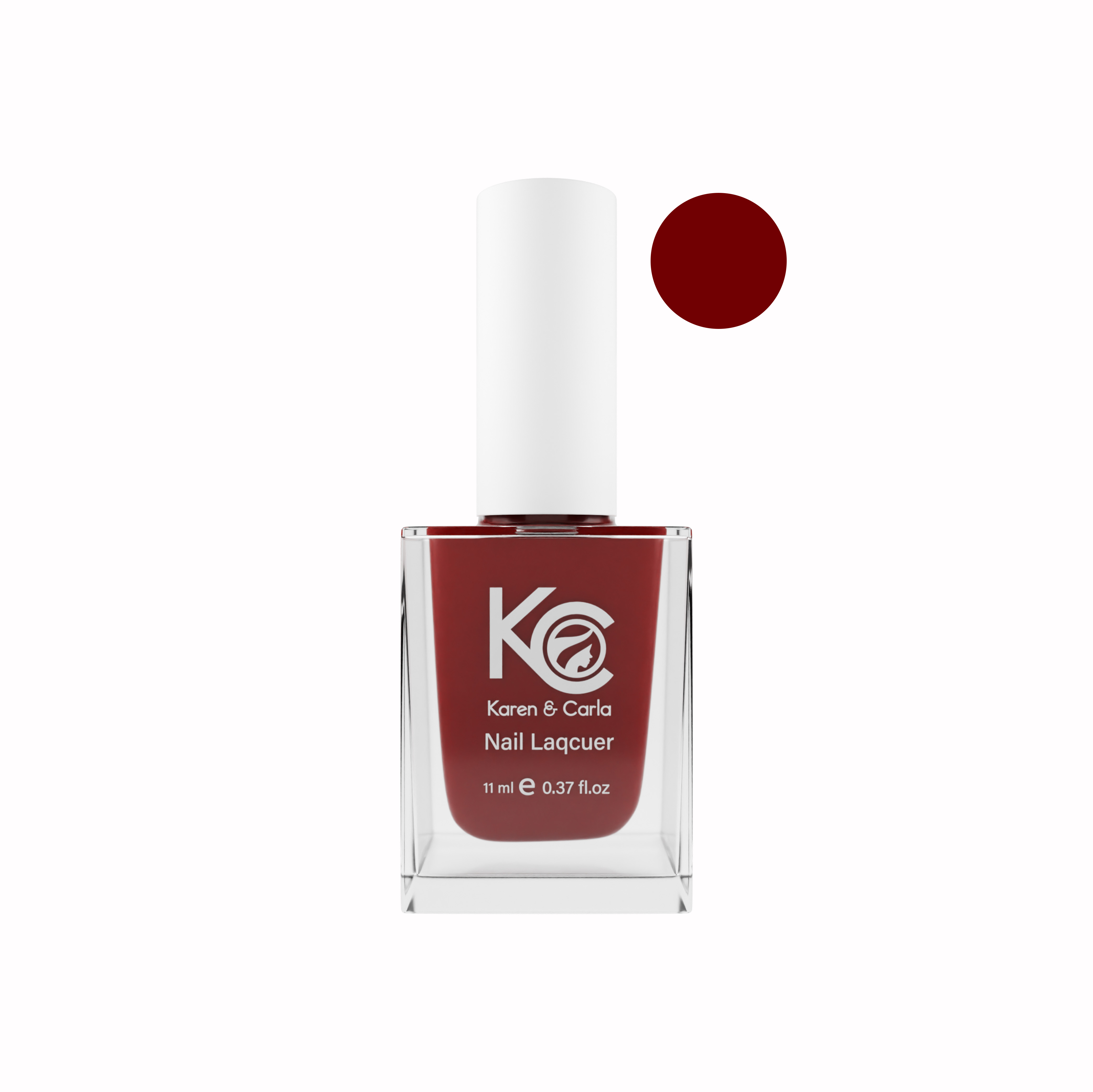 Karen and Carla Nail Lacquer rosewood 162