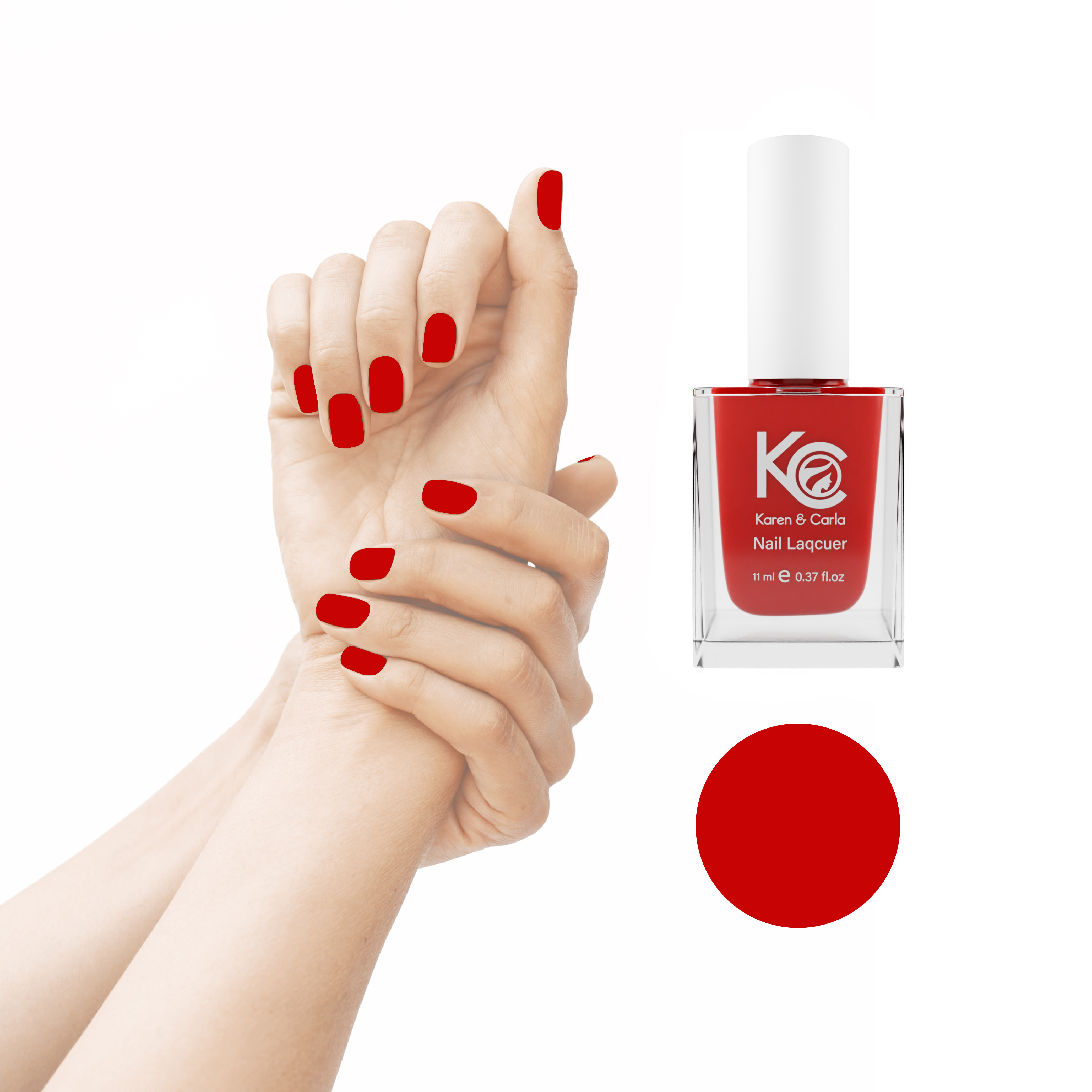 Karen and Carla Nail Lacquer fire 160