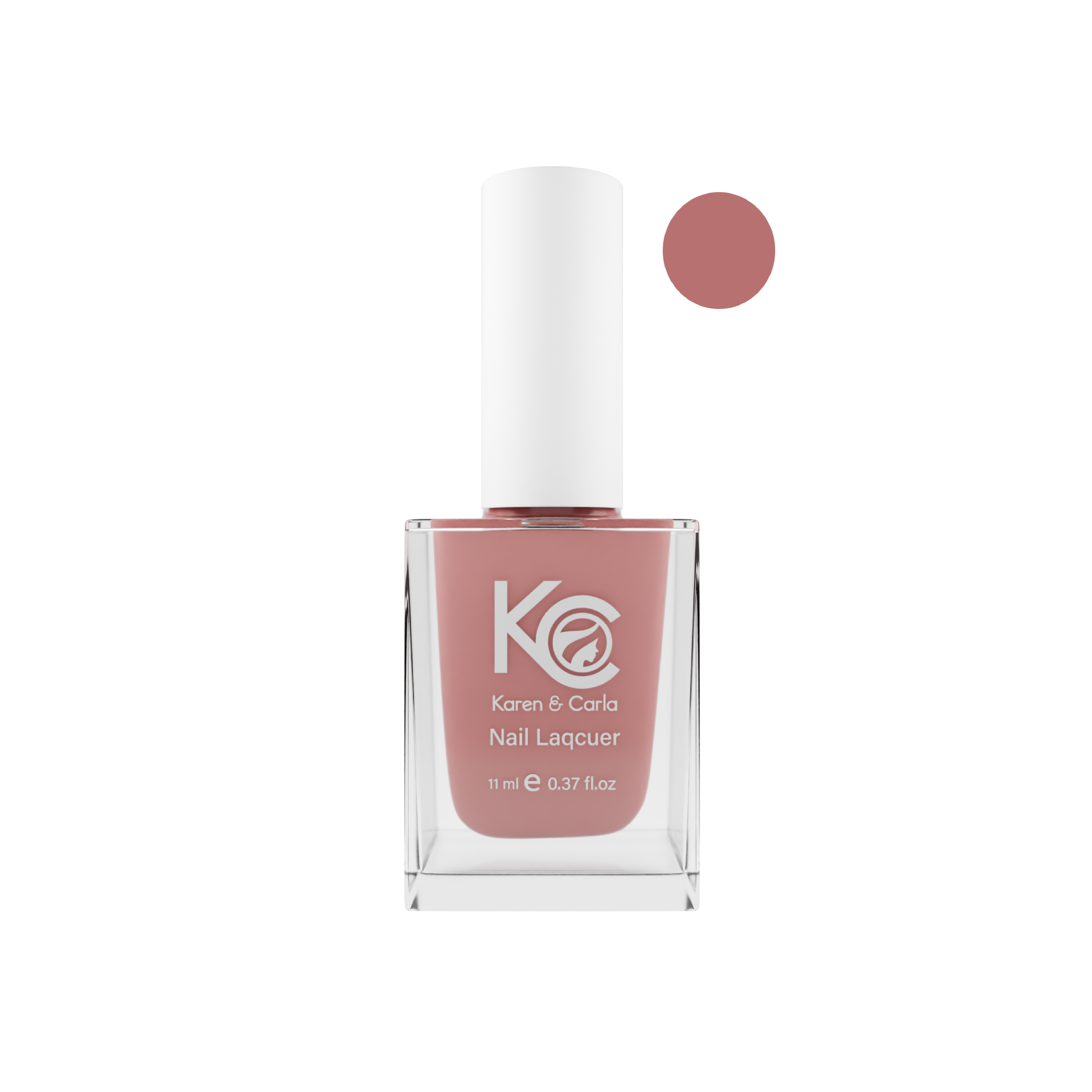Karen and Carla Nail Lacquer Slow dance 154
