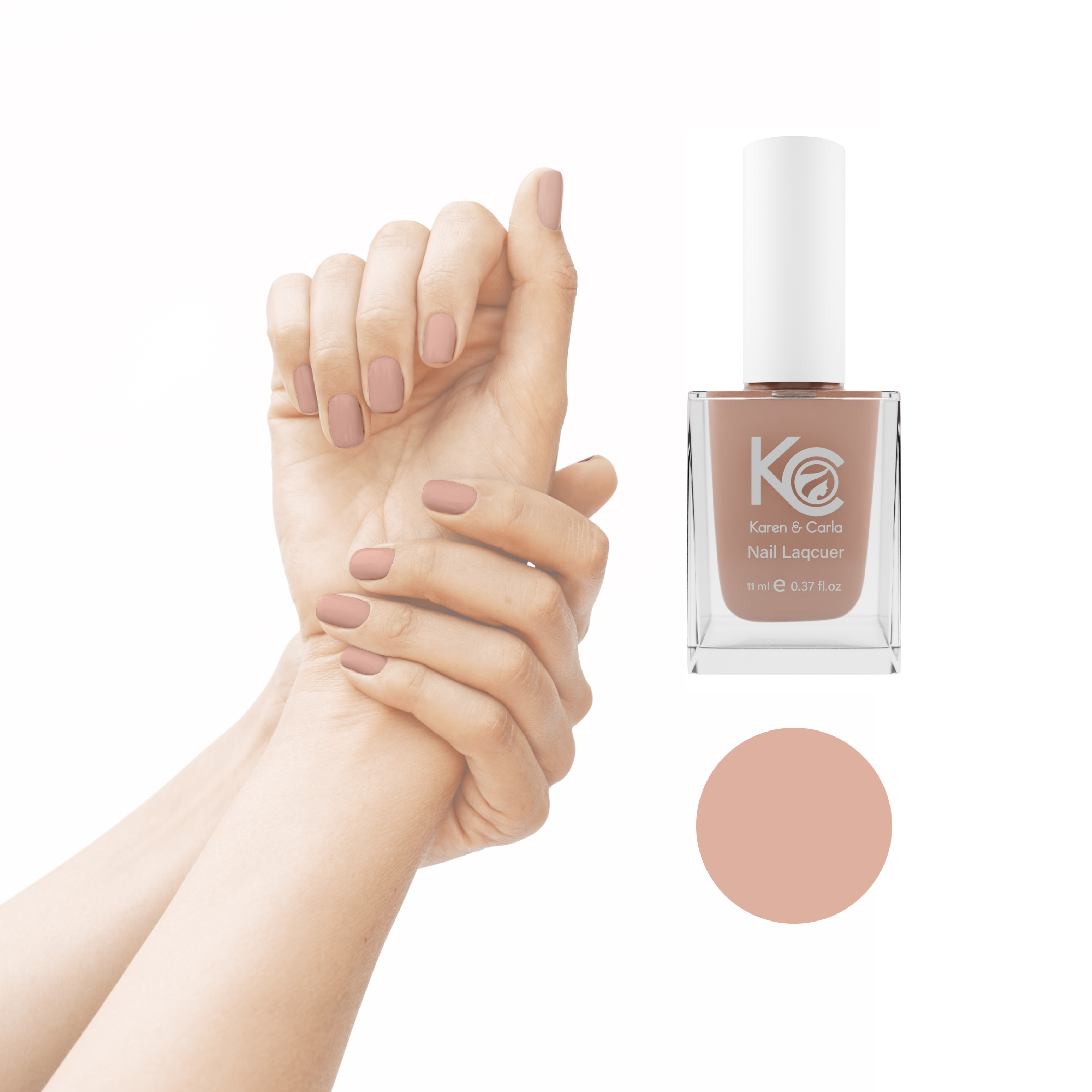 Karen and Carla Nail Lacquer Nude 103